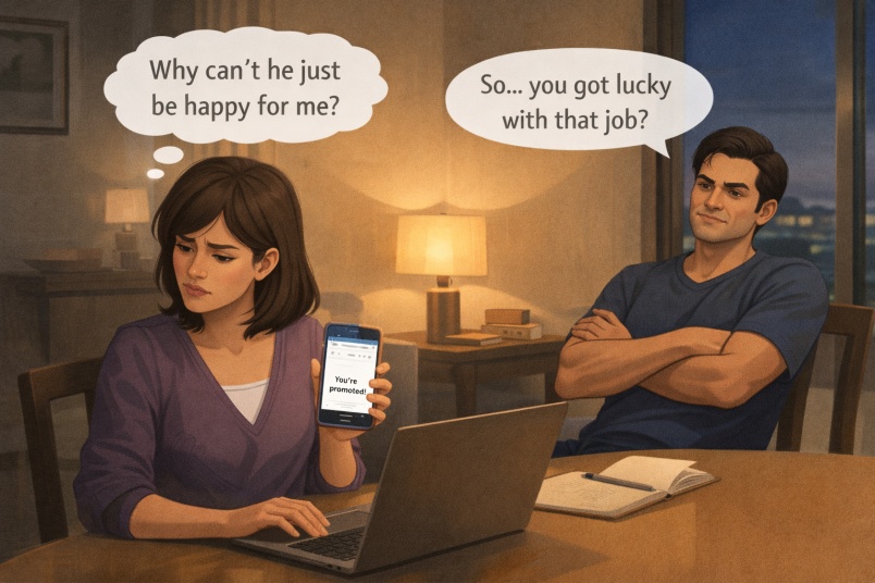 Career success dismissed