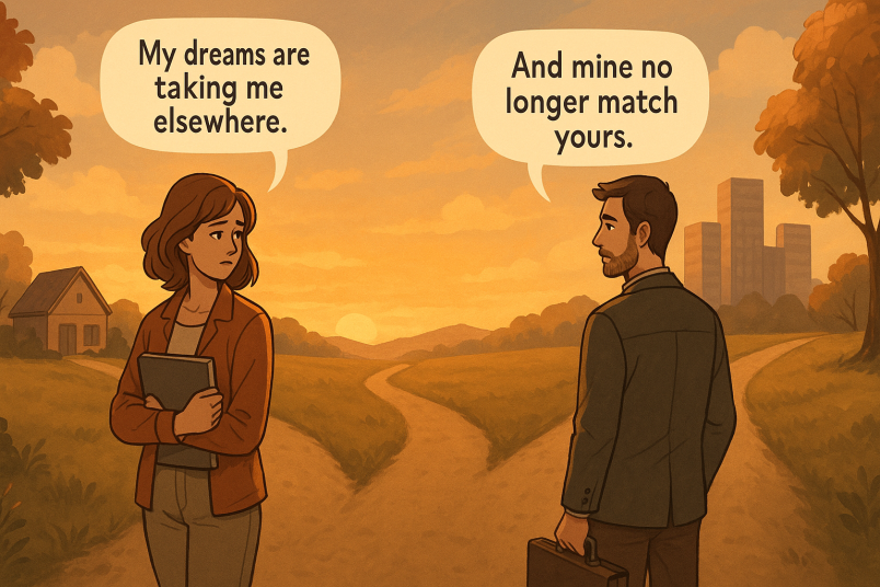 Man and woman want different things