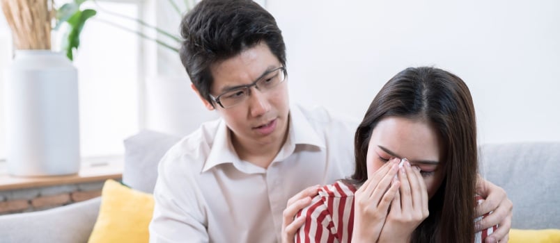 Man Reconciliation His Girlfriend