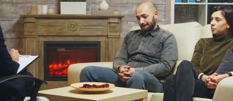 Young couple trying to save their relationship