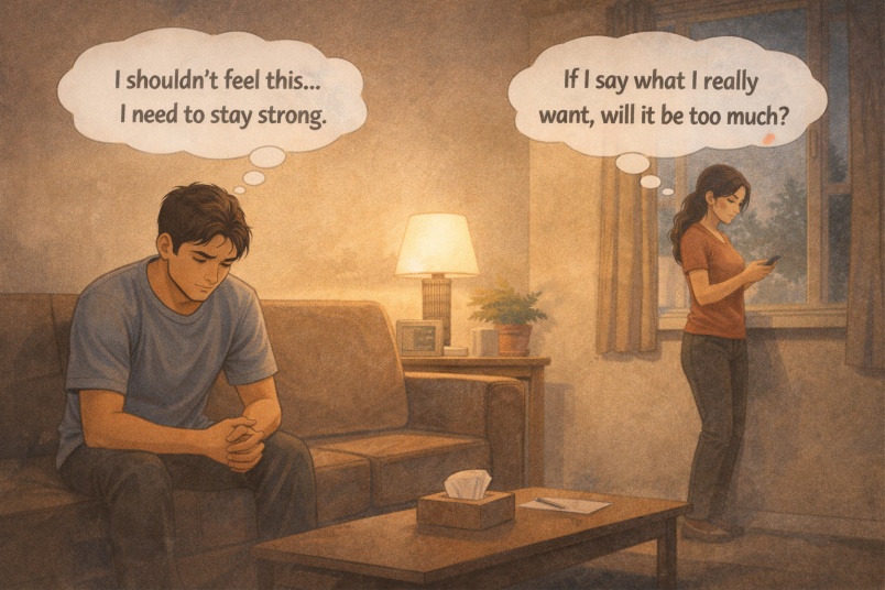 Emotional suppression