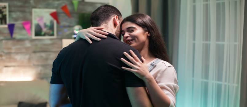 Couple dancing
