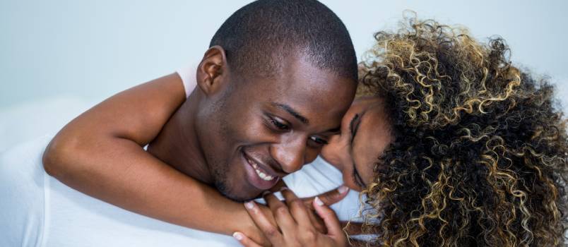 Young couple in love