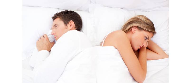 Couple having argument