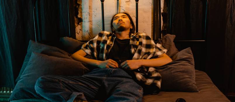 Man in a deep thought