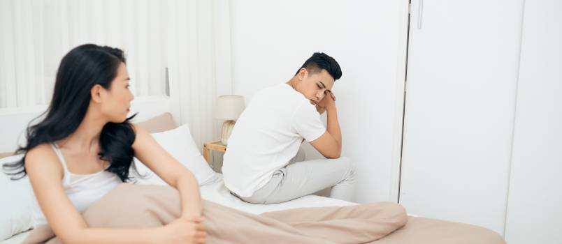 Couple having problem with erection