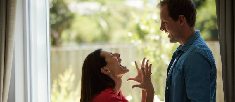 Mature couple having an relationship problems