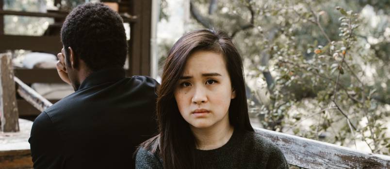 Couple having conflicts