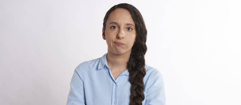 frustrated annoyed woman