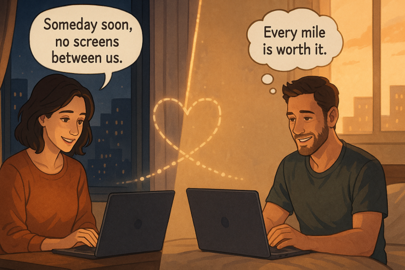 couple video calling