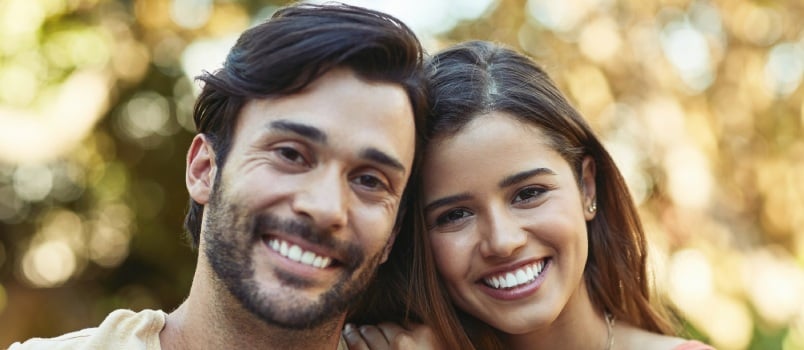 happy young couple