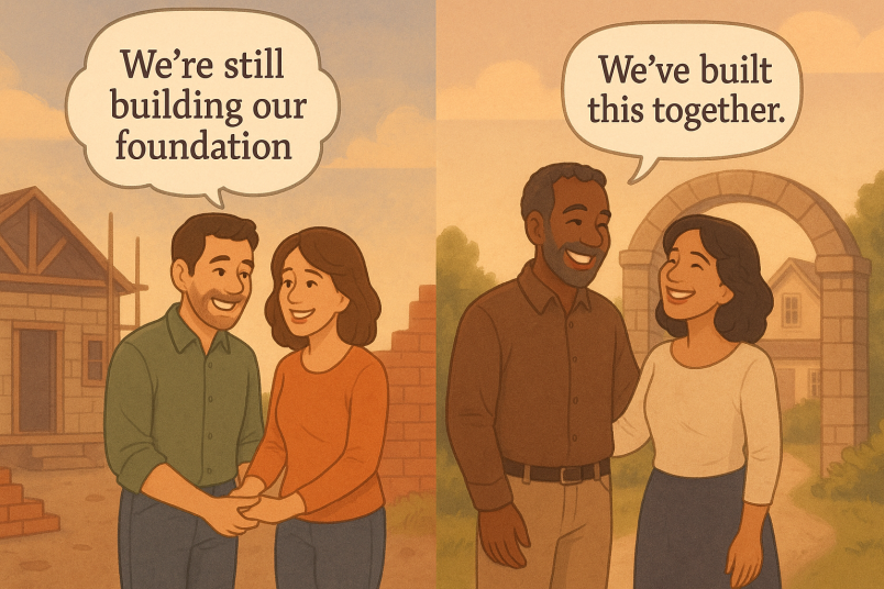 Couples have different goals