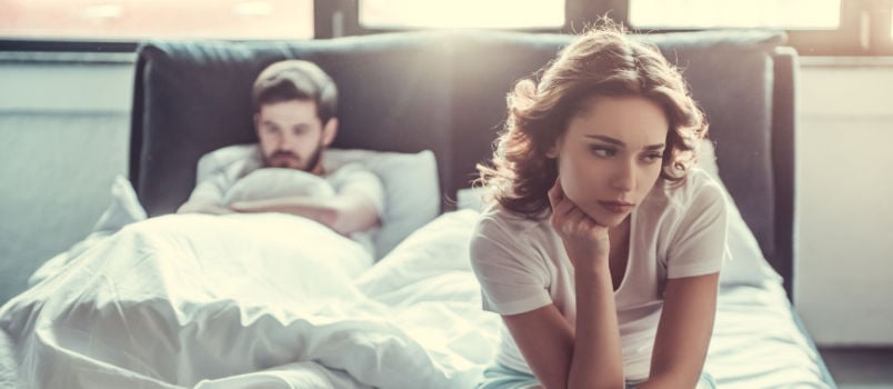 Couple having problem in relationship