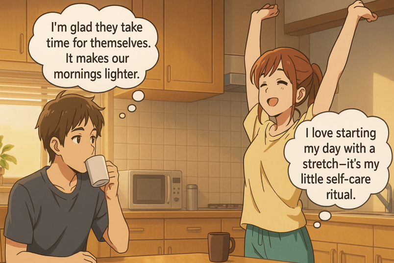 Morning Routine — Respecting Boundaries