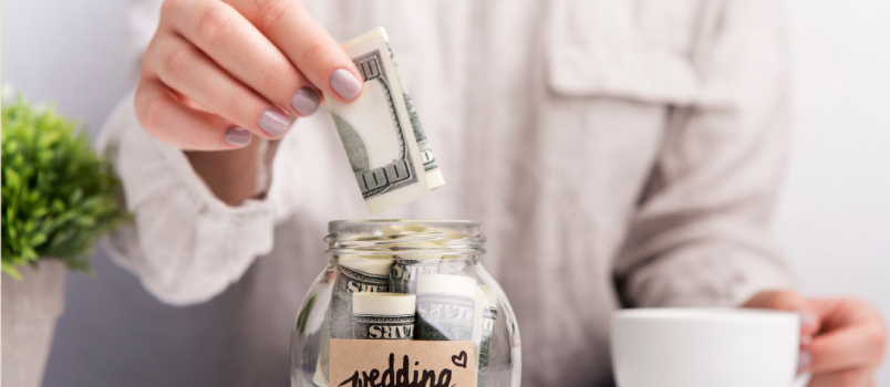 Man collecting money