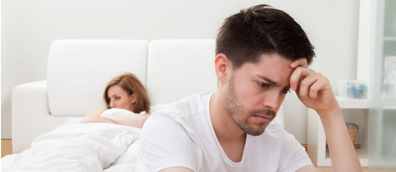 Couple having problem in relationship