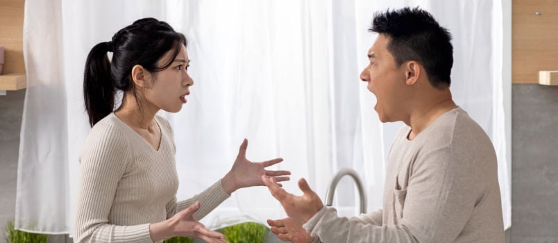 couple having relationship problem