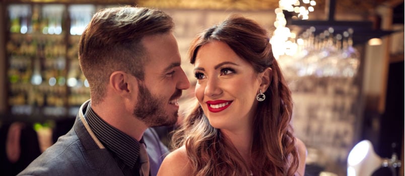 Handsome man women love inside