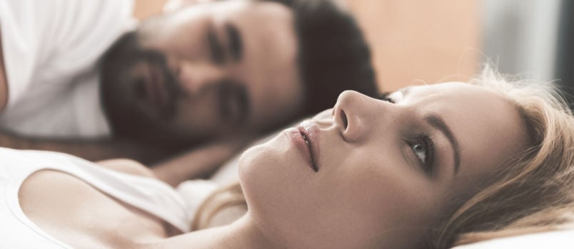 Girl worried about her husband