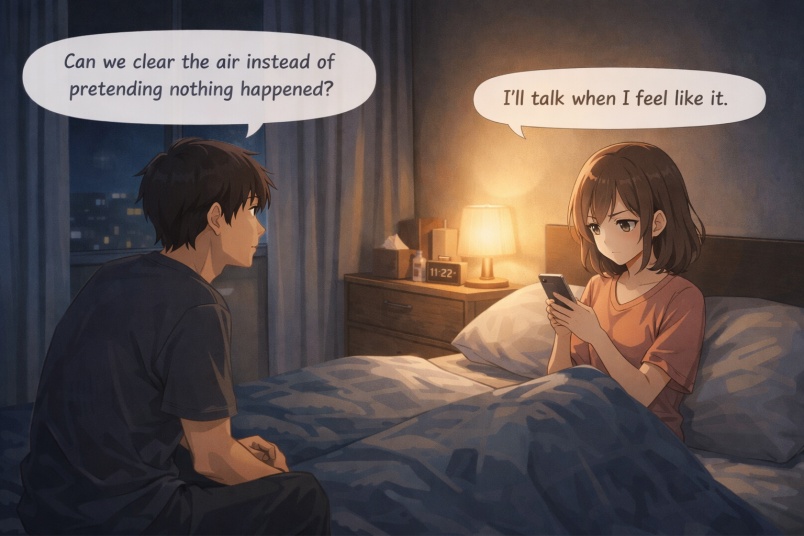 Silent Treatment After Conflict