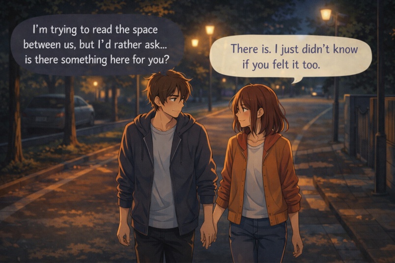 Streetlights after dinner