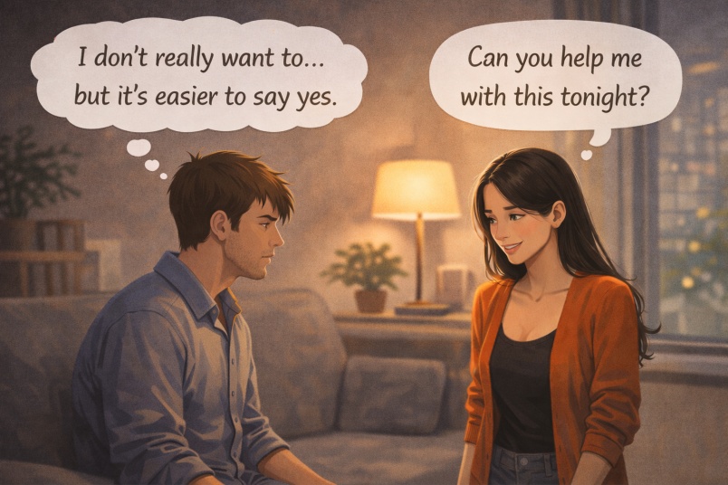 Difficulty saying no