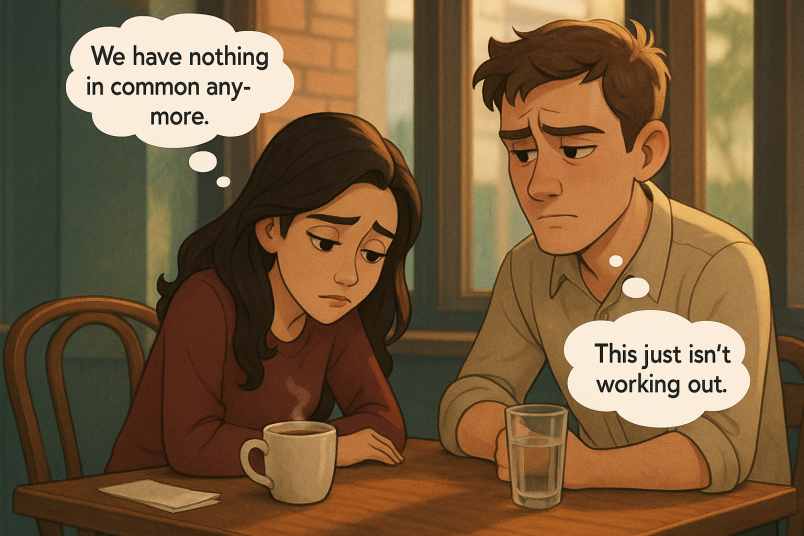 Couple having differences