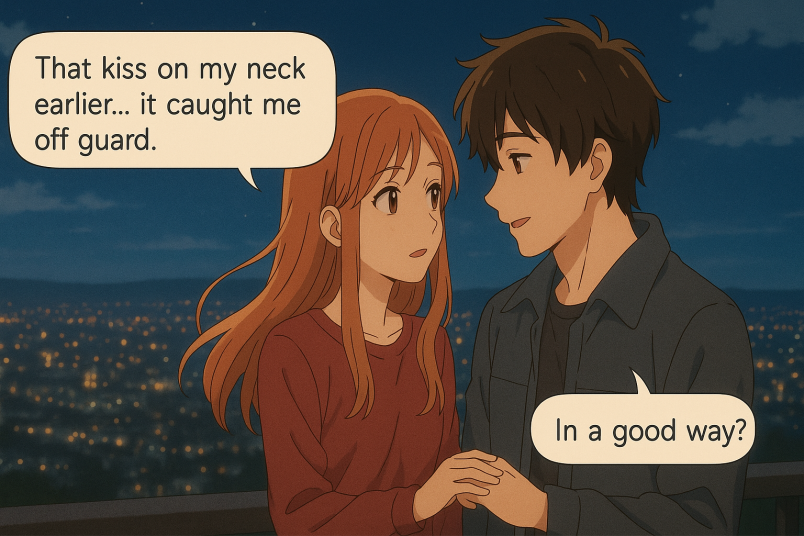 Quiet Balcony at Night