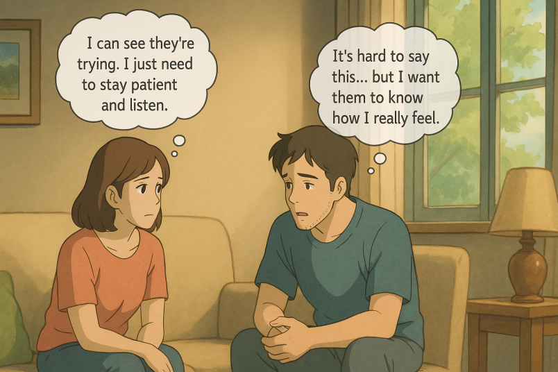 Opening Up, Even When It’s Hard