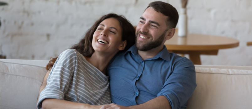 Young couple having quality time 