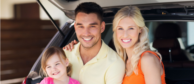 Road trip people concept