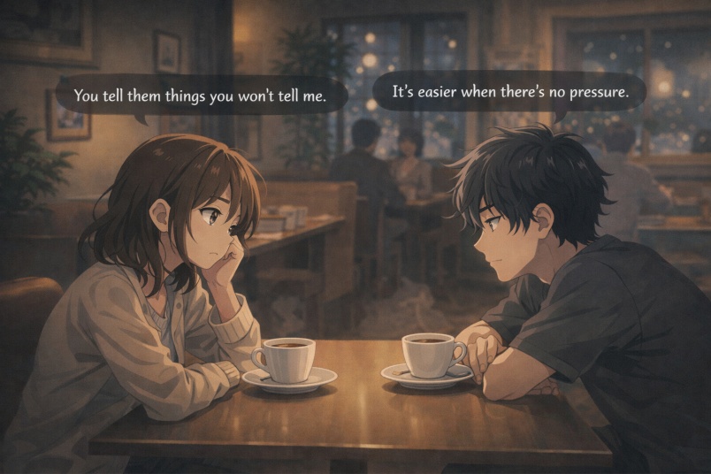 Coffee Shop Confession