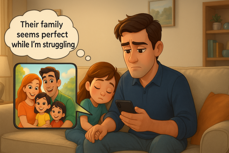 parents comparing himself to others