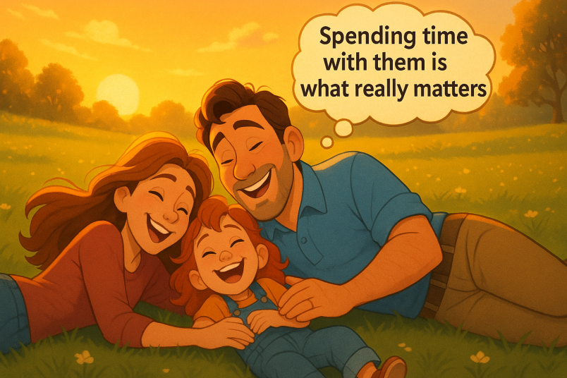 Quality time between parents and kids