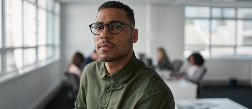 Young professional business man