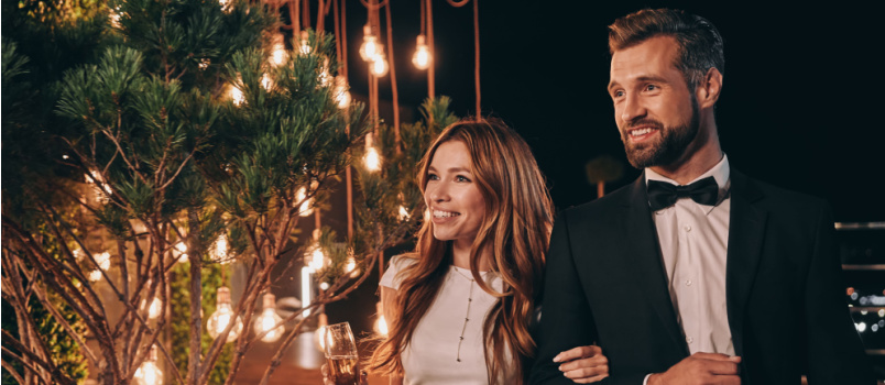 Young couple spending quality time