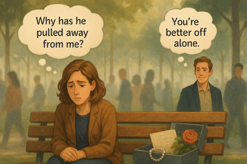 Couple having conflicts