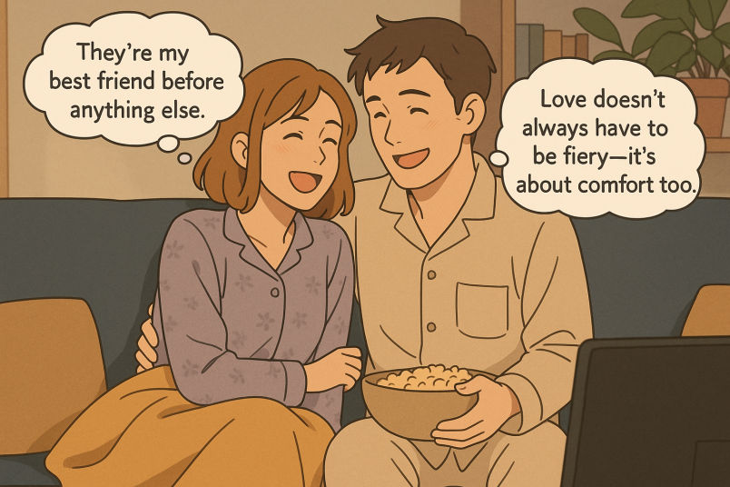 Chill couple