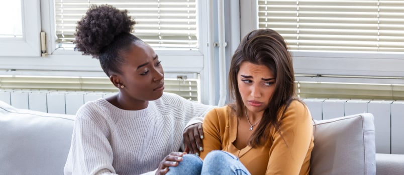 Supporting friend trying to resolve problem