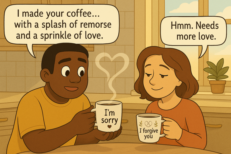 Coffee apology