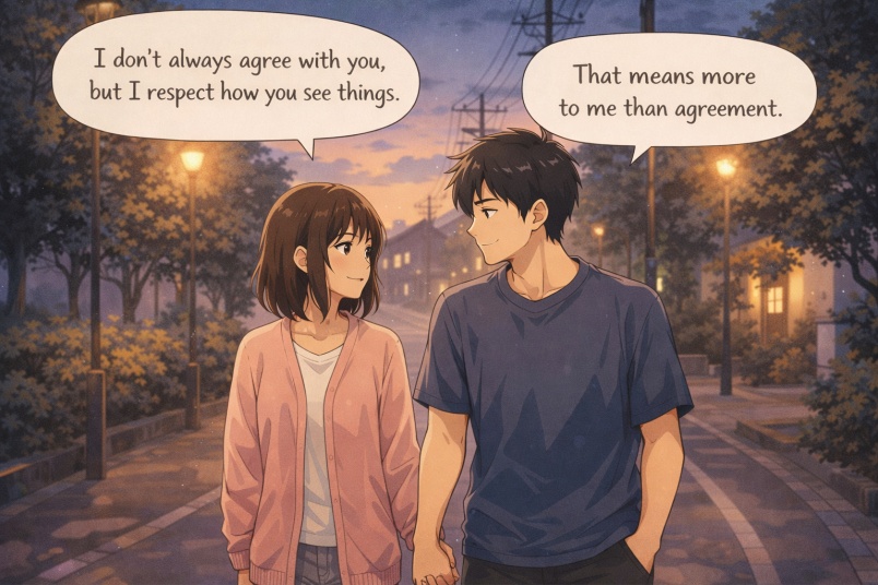 Evening Walk in the Neighborhood