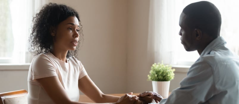 Married loving couple