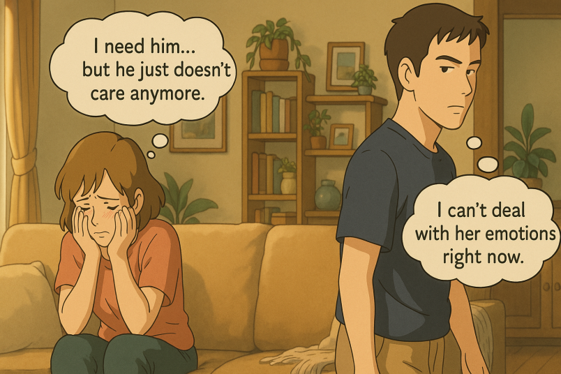 Lack of emotional support