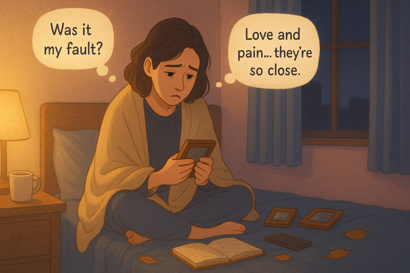 Lonely night reflection