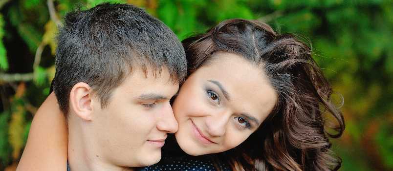 Male seeking attention from female