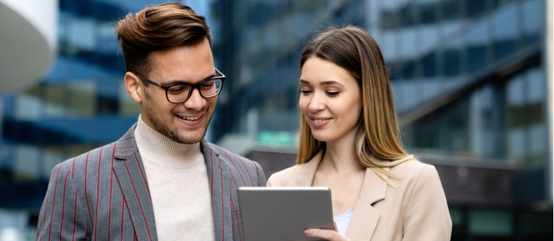 Working business people