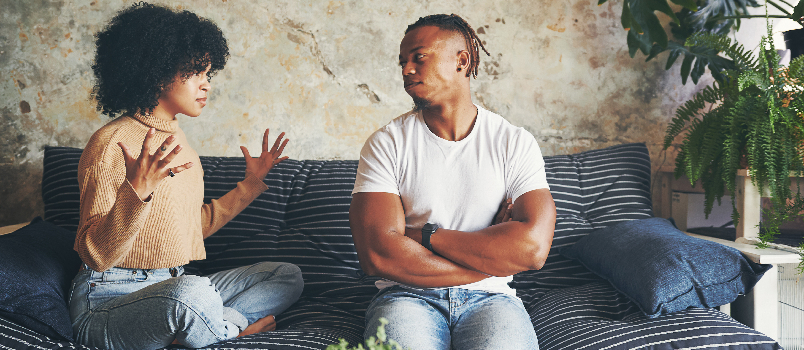 Couple involved in arguments