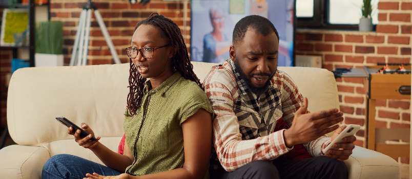 Couple having arguments