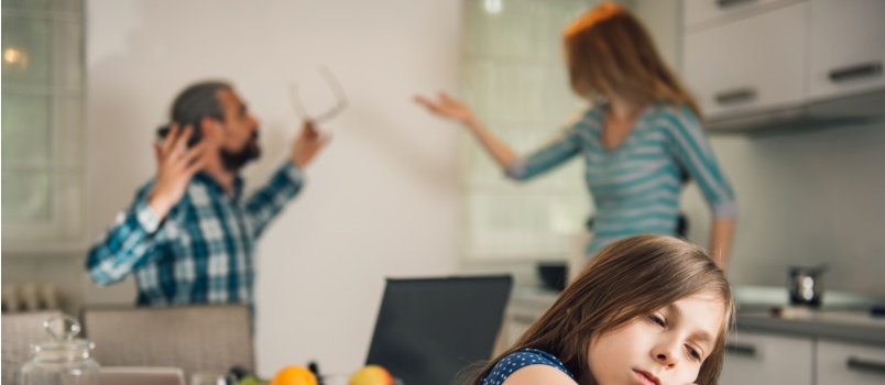 Traumatized daughter