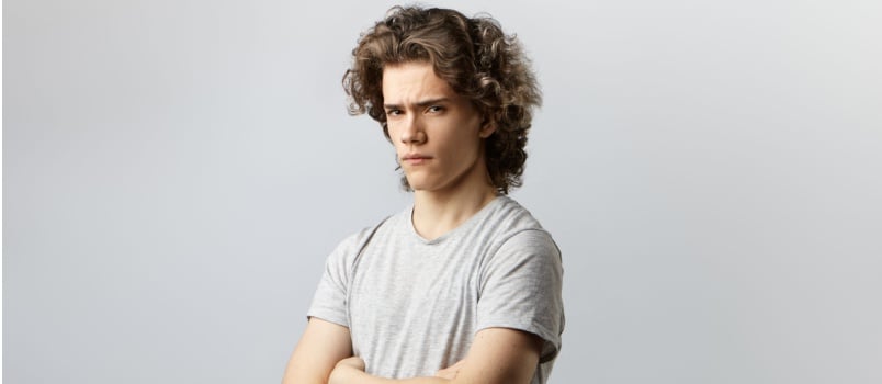 Angry young man